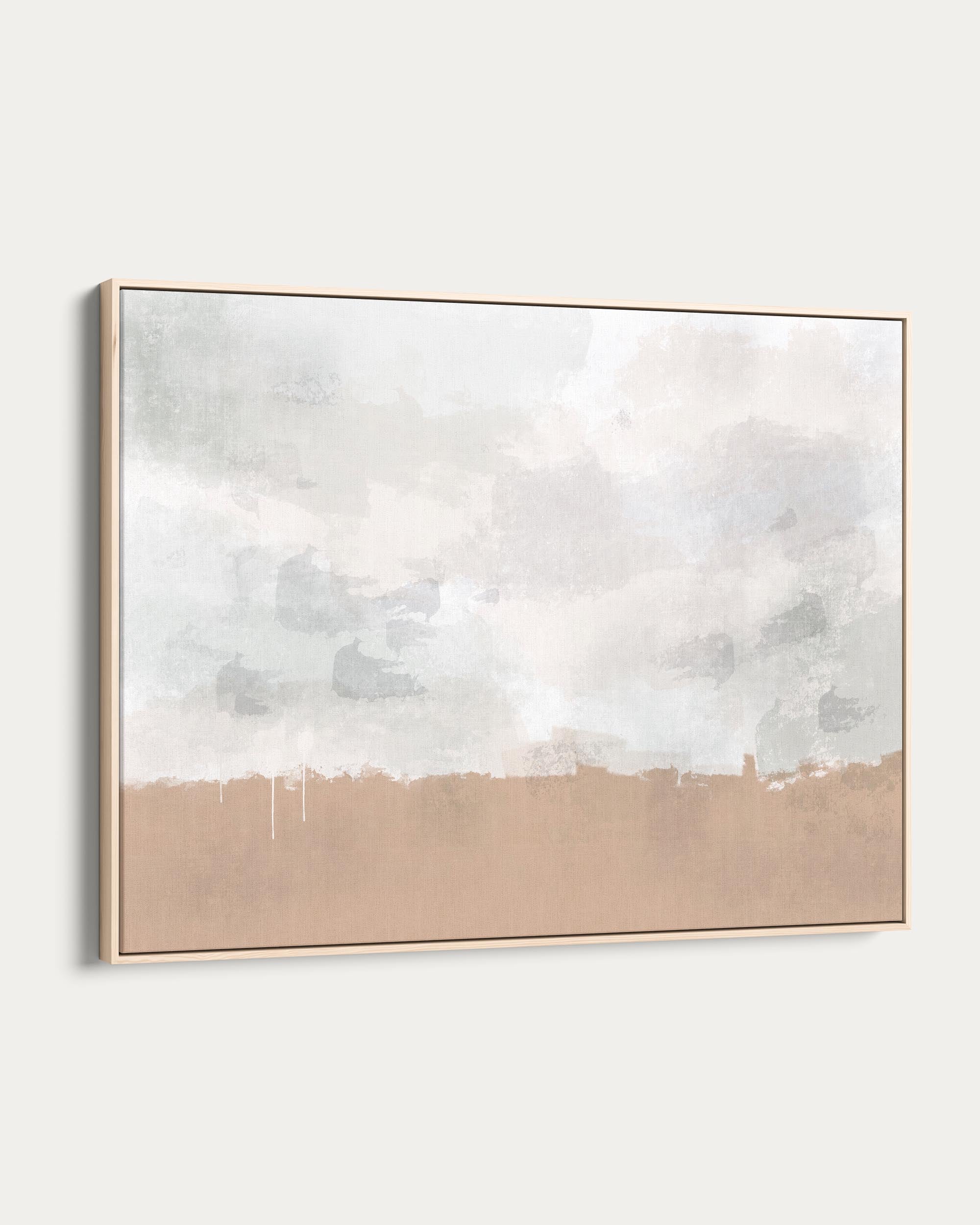 Peach Sands Canvas Art