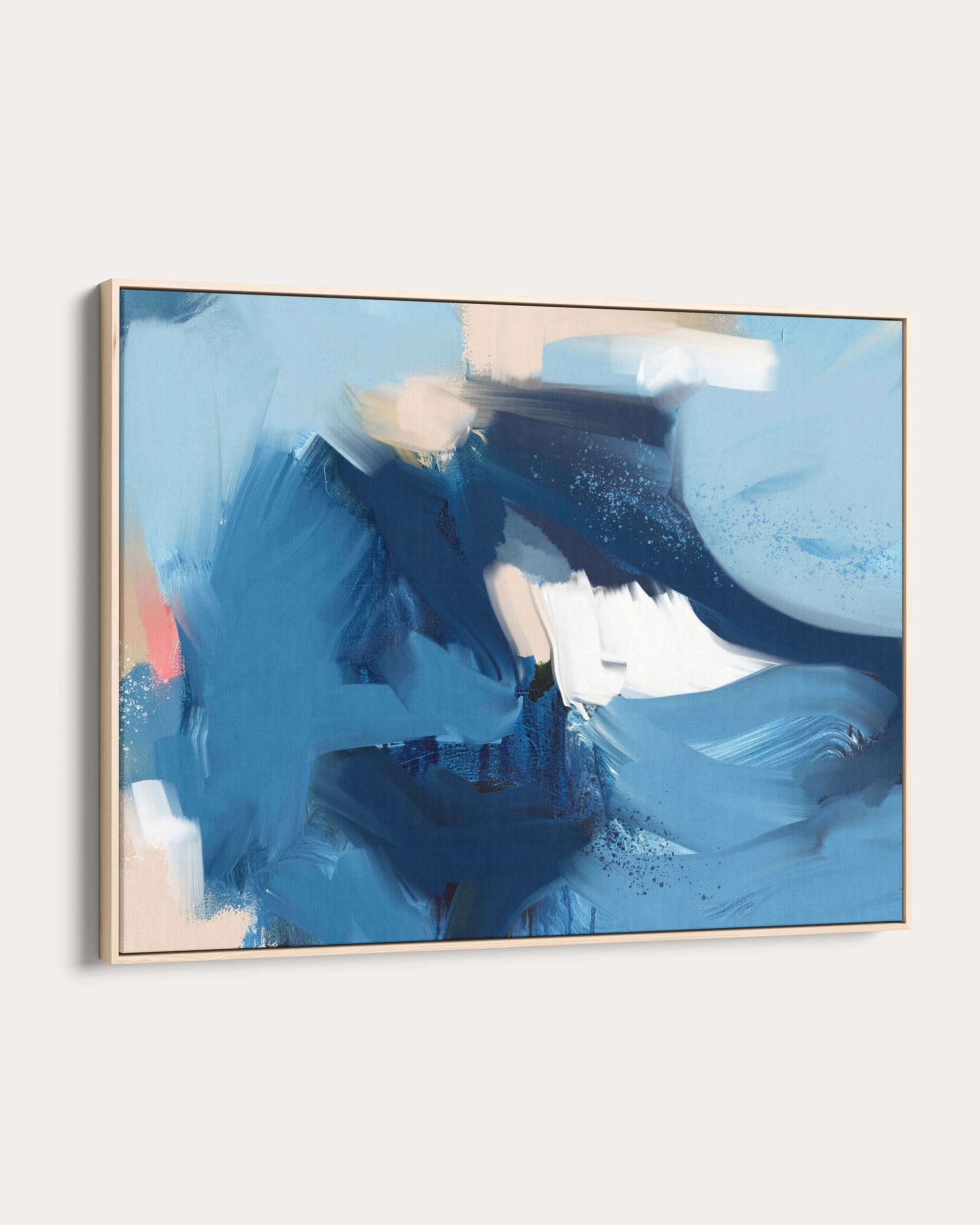 Blue Wave Canvas Art