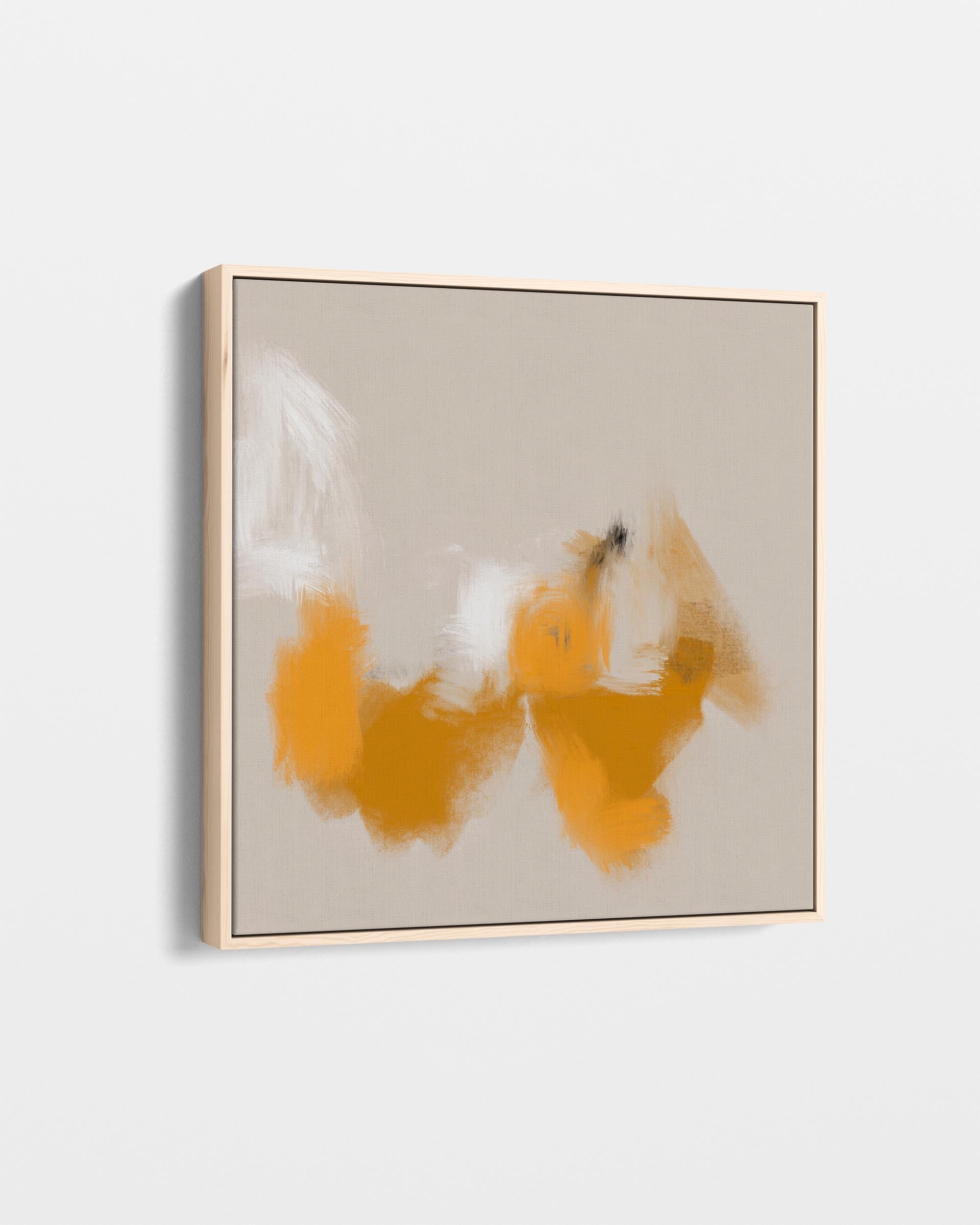 Yellow Dance Canvas Art