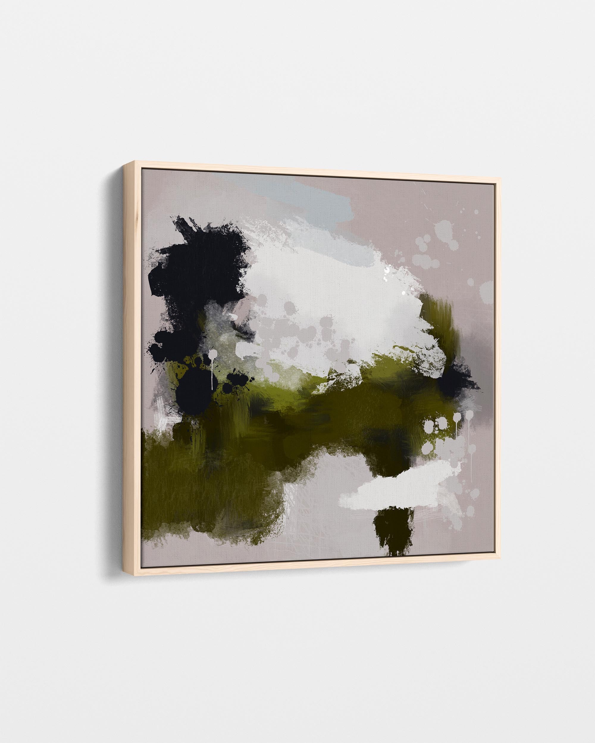 Wimbledon Park Abstract Canvas Art