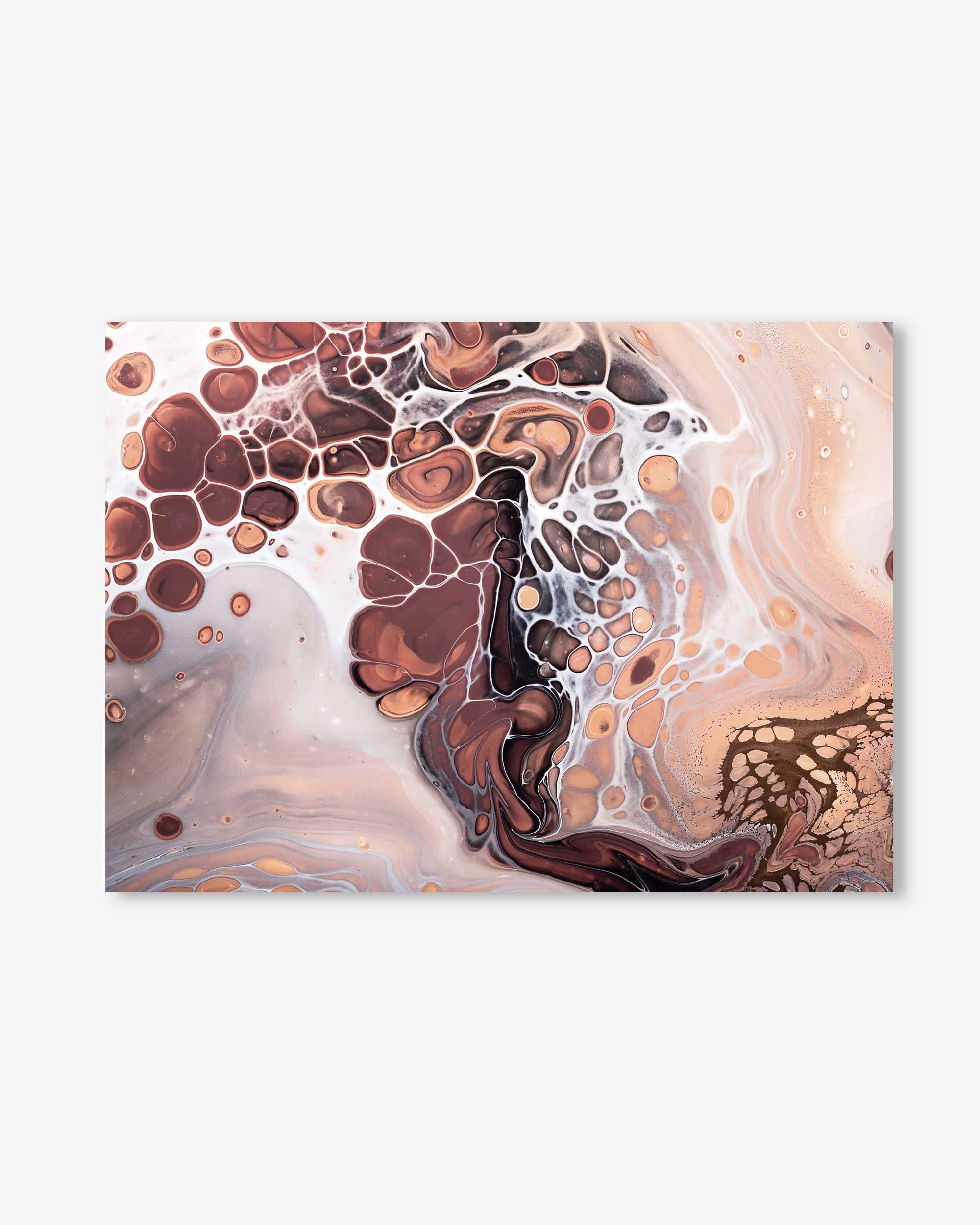 Pink Abstract Marble II Wall Art Print