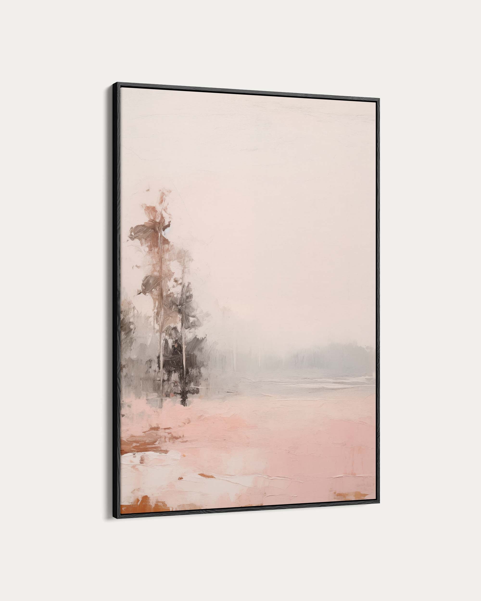 Pink Shore Wall Art Print