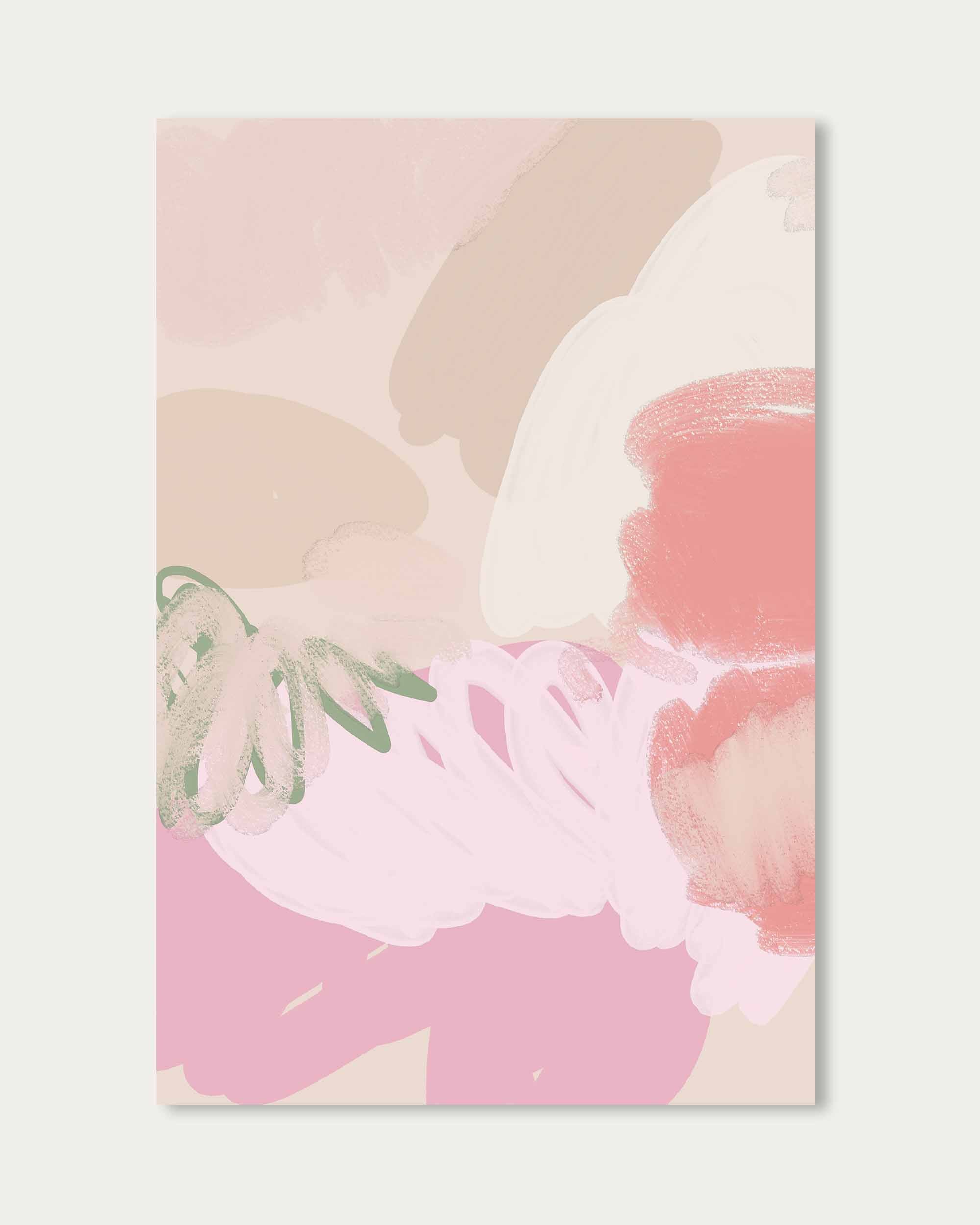 Pink Abstract Wall Art