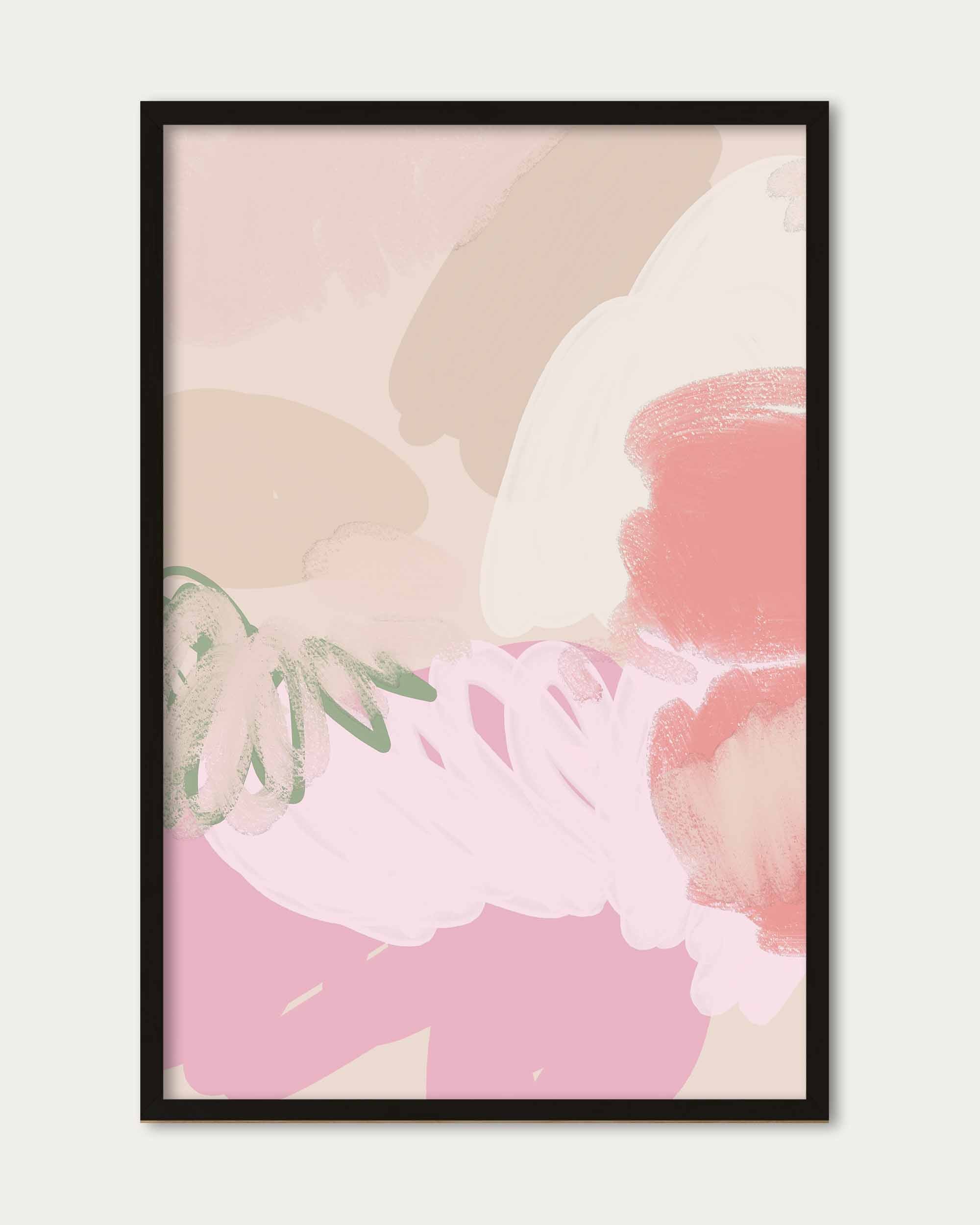 Pink Abstract Wall Art