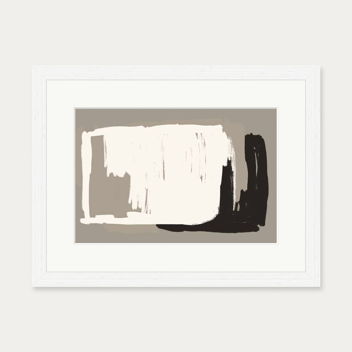 Prelude Art Print — 30 x 40 cm — White Frame