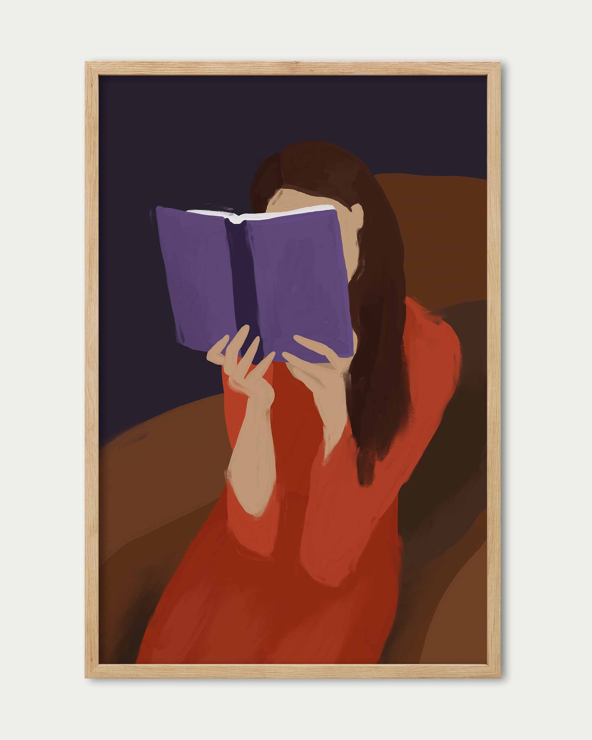 A Good Read Wall Art