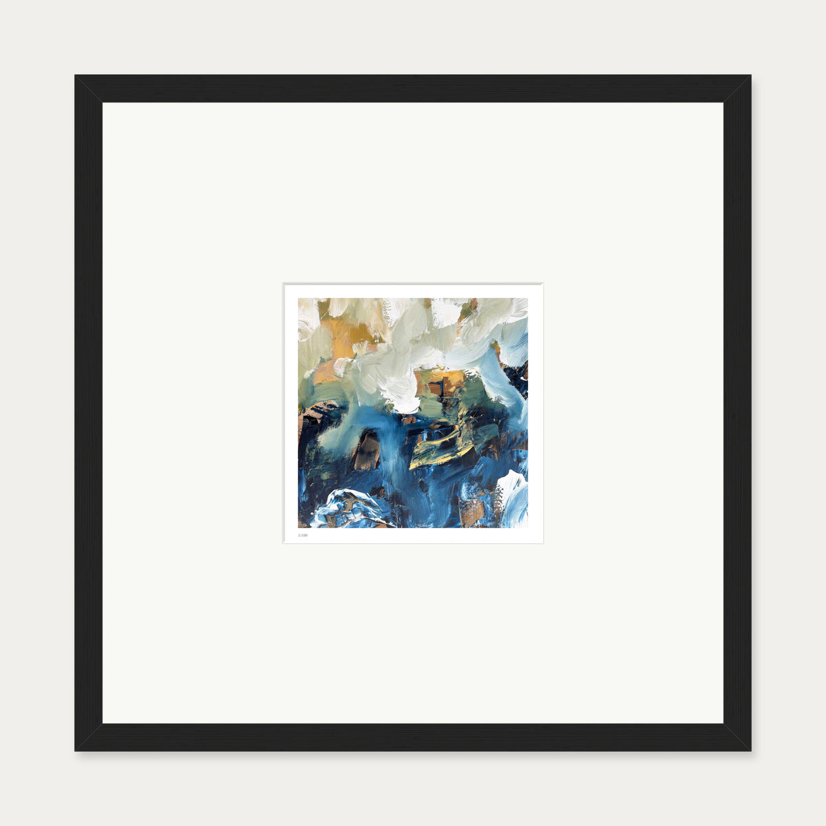 Resonance Limited Edition Print — 50 x 50 cm — Black Frame