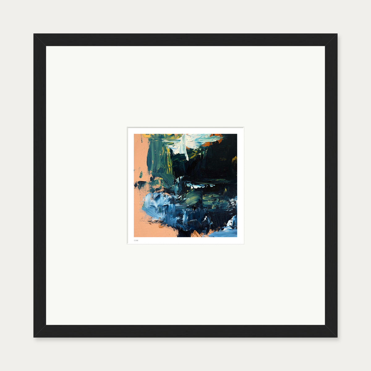 Reverie Limited Edition Print — 50 x 50 cm — Black Frame