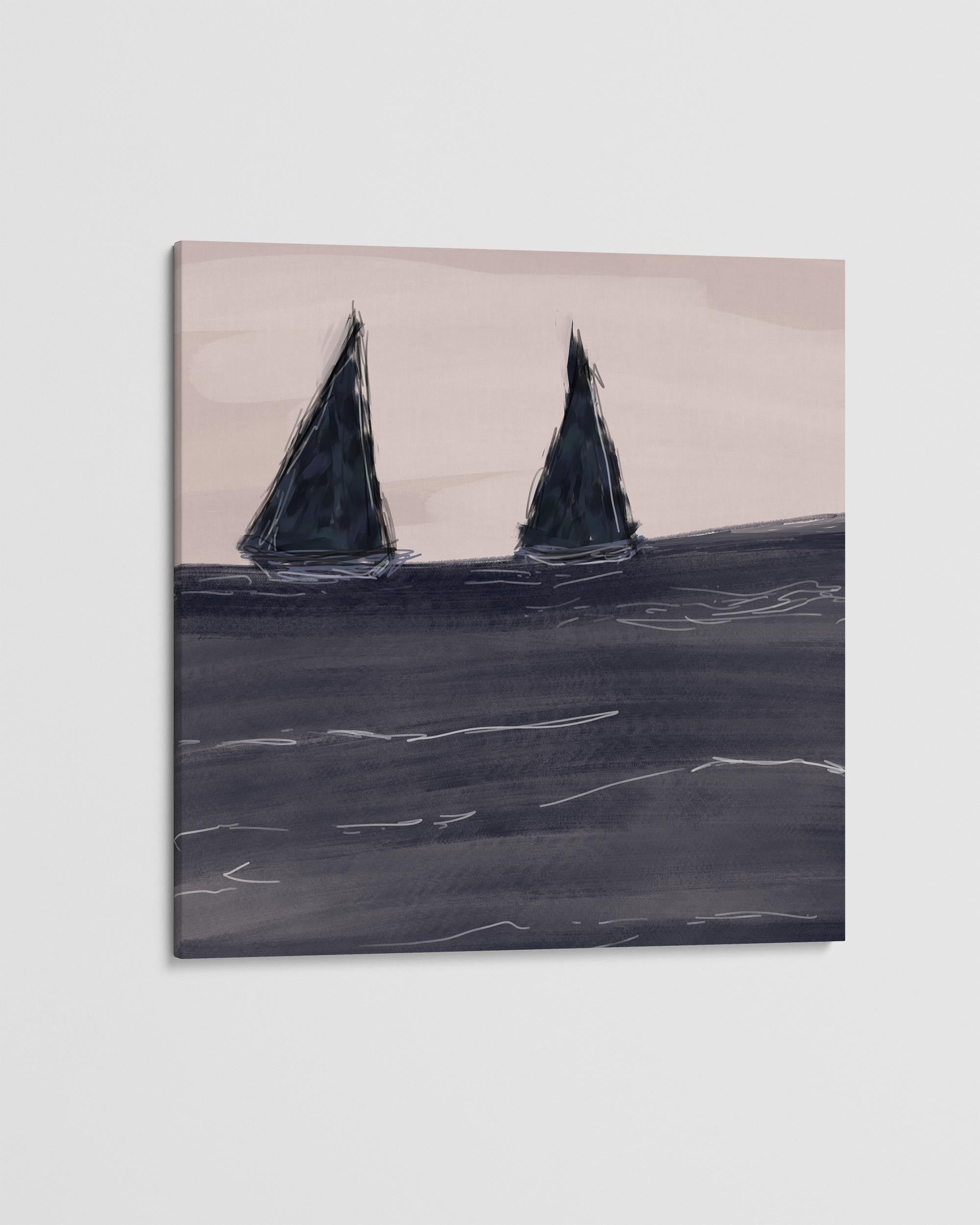 Coasting Canvas Art