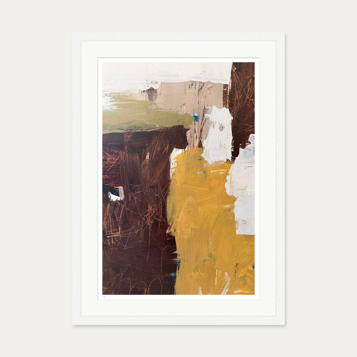 Solace II Limited Edition Print — 50 x 70 cm — White Frame