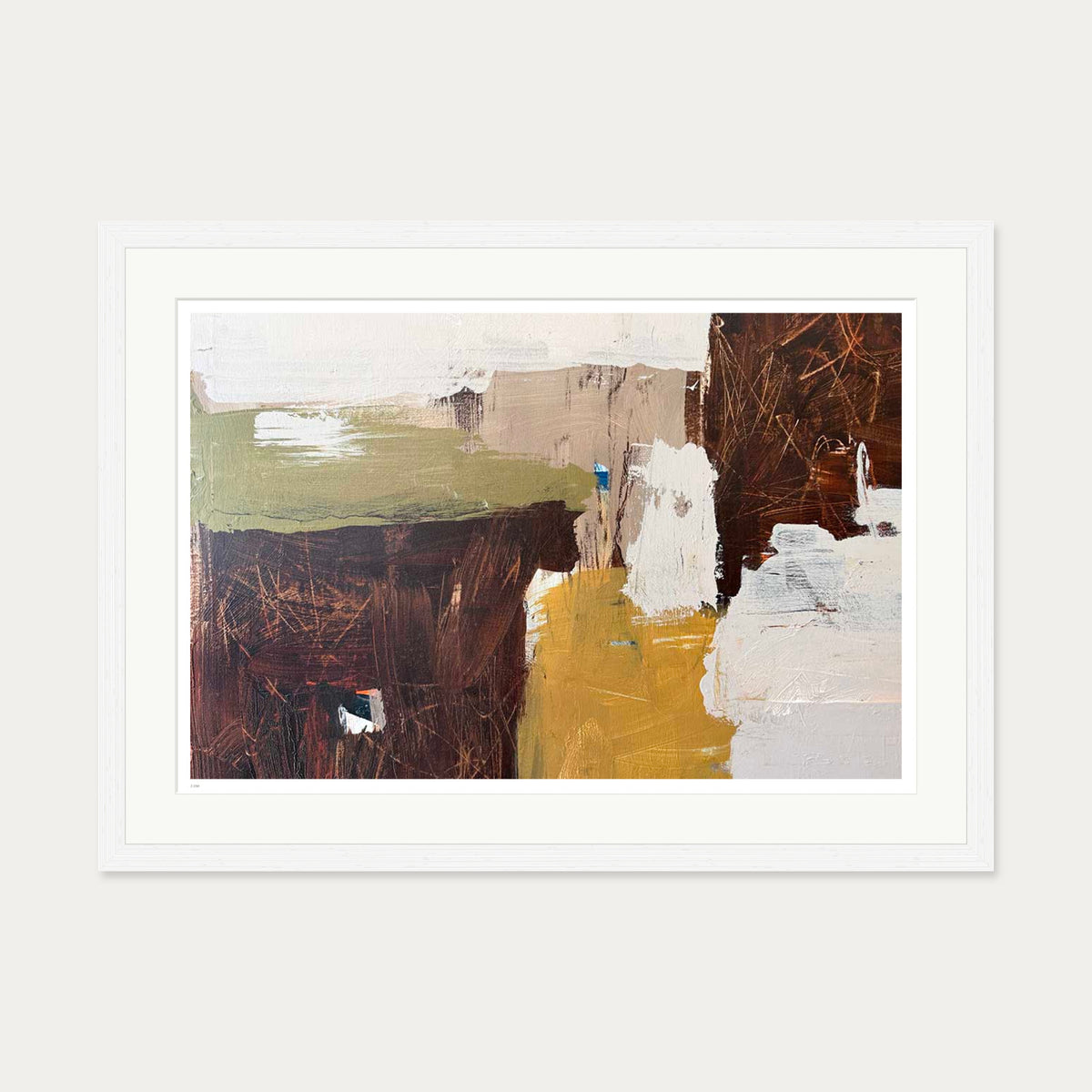 Solace III Limited Edition Print — 50 x 70 cm — White Frame