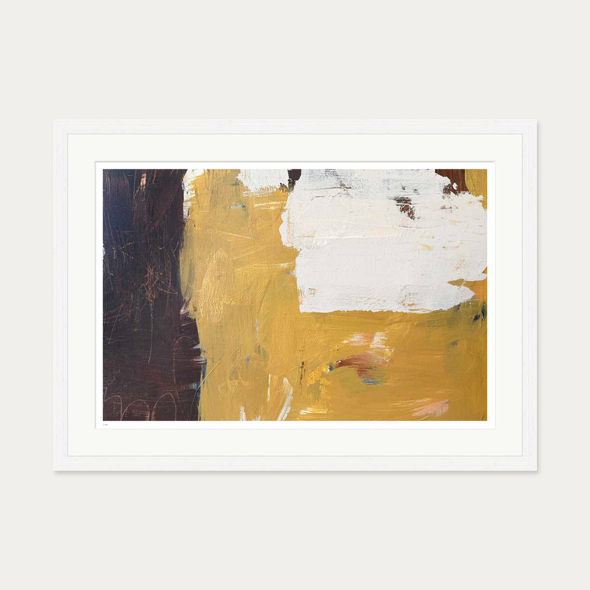 Solace Limited Edition Print — 50 x 70 cm — White Frame