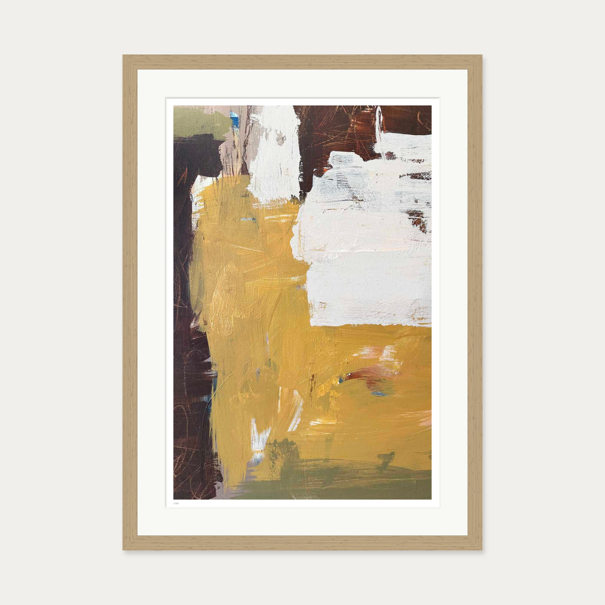 Solace V Limited Edition Print — 50 x 70 cm — Oak Frame