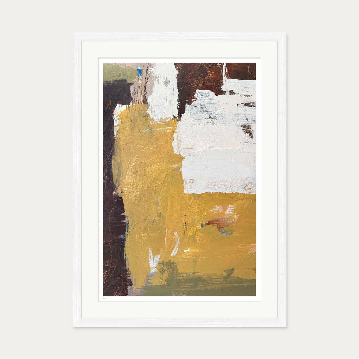 Solace V Limited Edition Print — 50 x 70 cm — White Frame