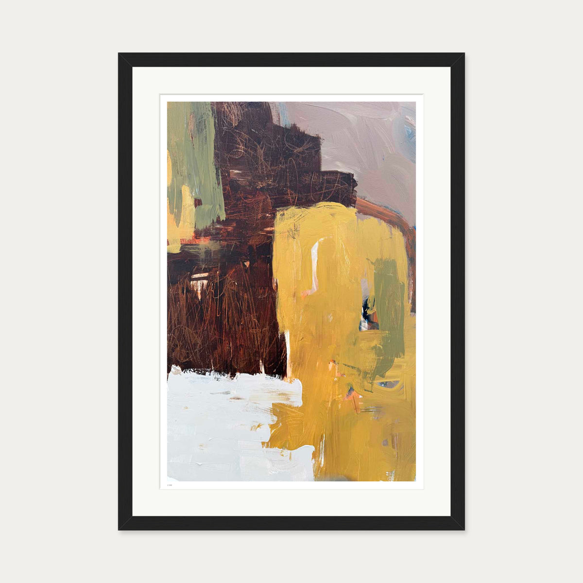 Solace VII Limited Edition Print — 50 x 70 cm — Black Frame