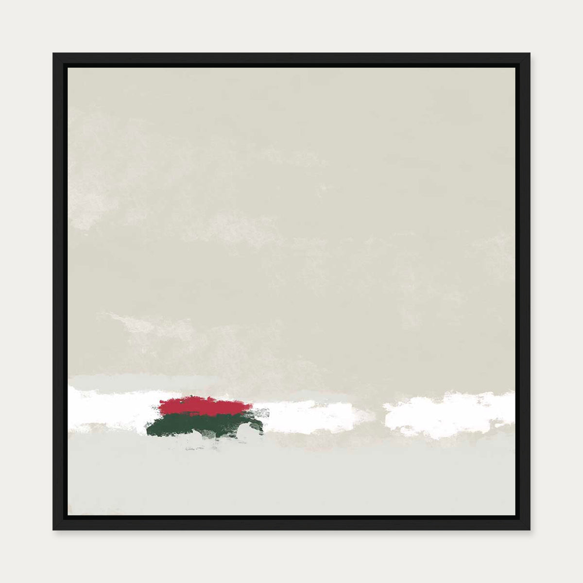 Solstice Canvas Art — 50 x 50 cm — Black Frame
