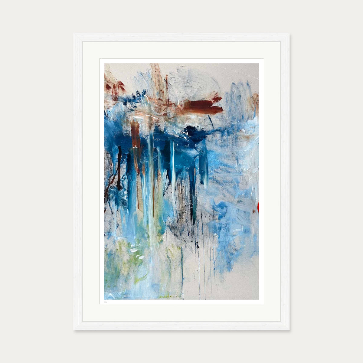 Still Water Limited Edition Print — 50 x 70 cm — White Frame