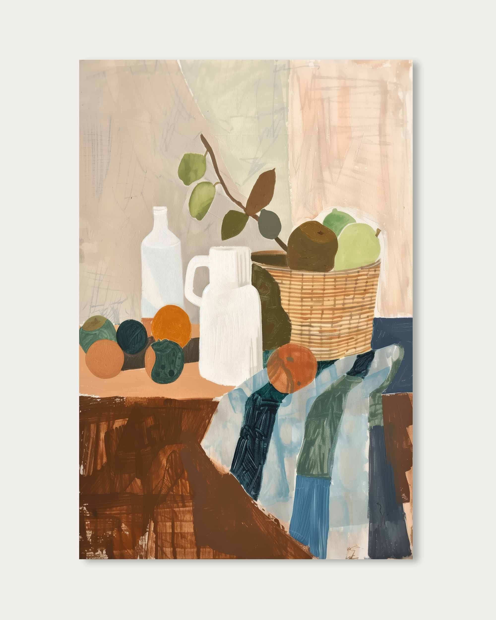 Fruit Still Life Wall Art Print