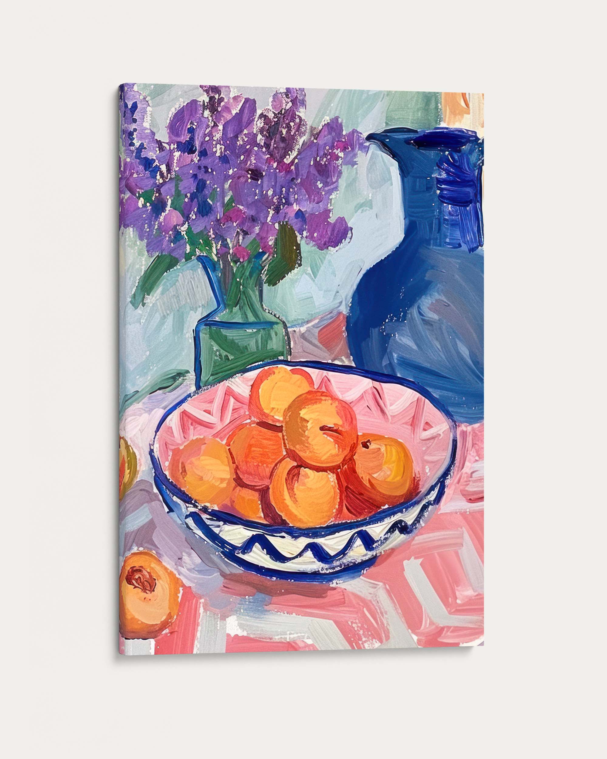 Peach Still Life Wall Art