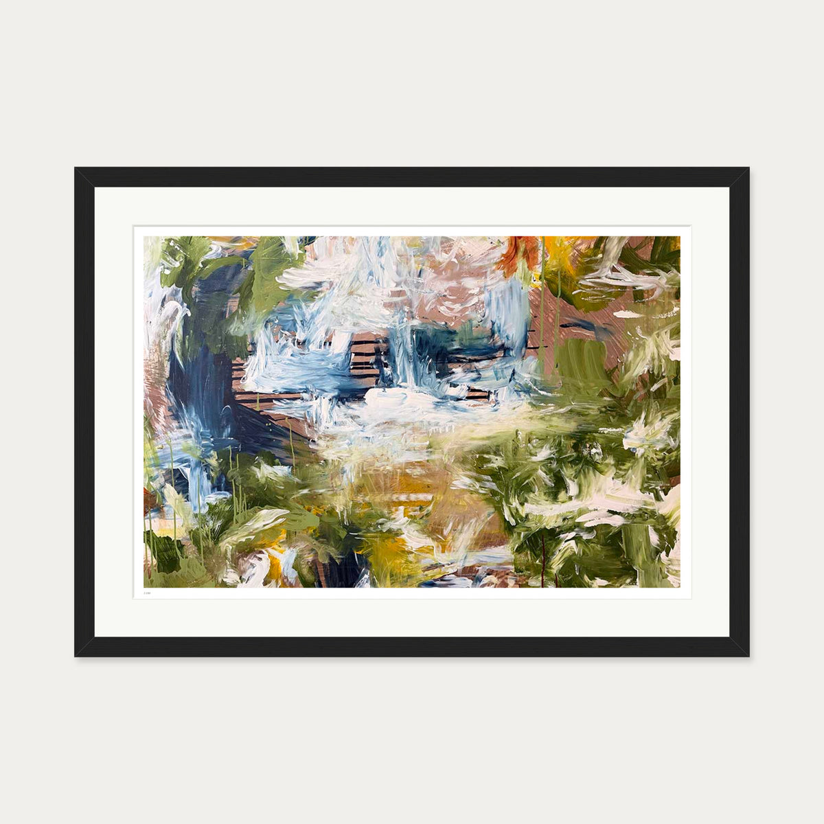 Stillness Limited Edition Print — 50 x 70 cm — Black Frame