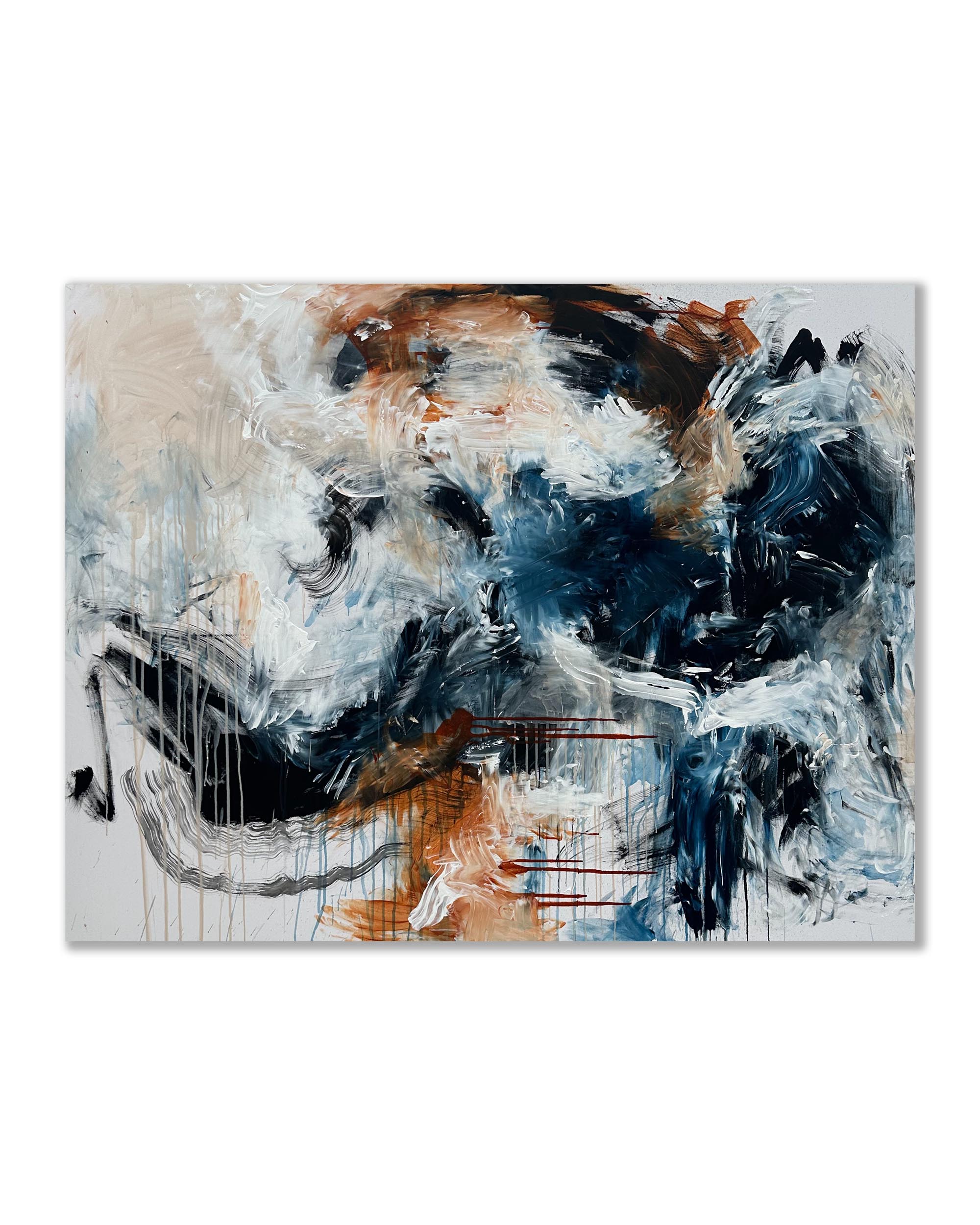 Muted Time | Original Painting | 180x140cm