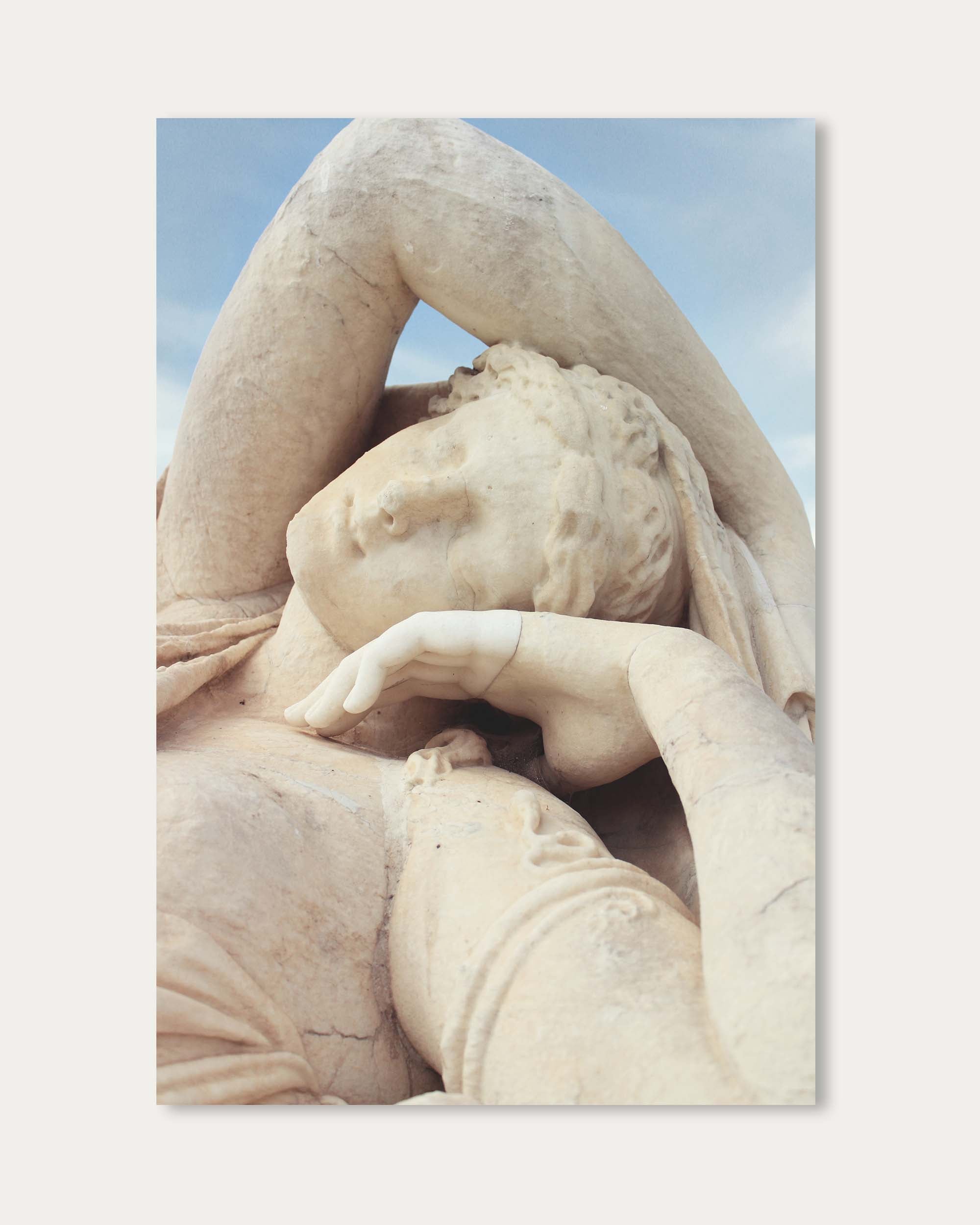 Statue In Paris Art Poster