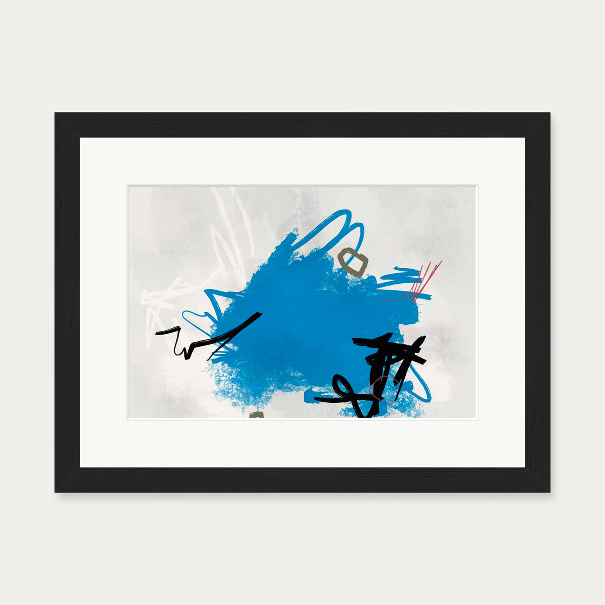 Symphonic Expressions Art Print — 30 x 40 cm — Black Frame