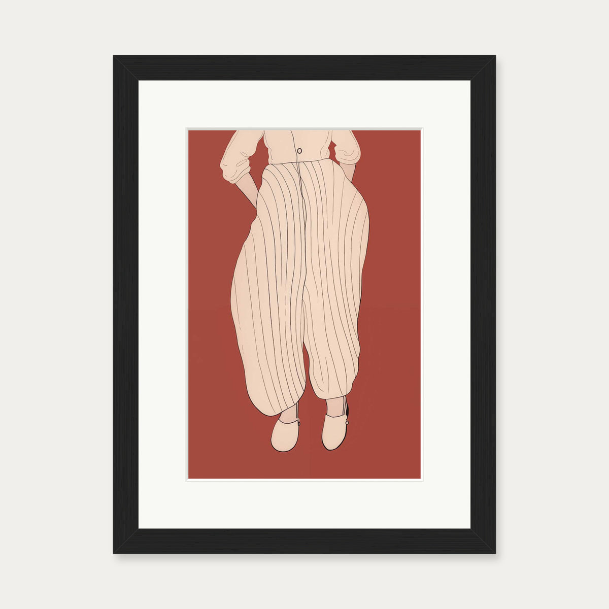 The Dream Art Print — 30 x 40 cm — Black Frame
