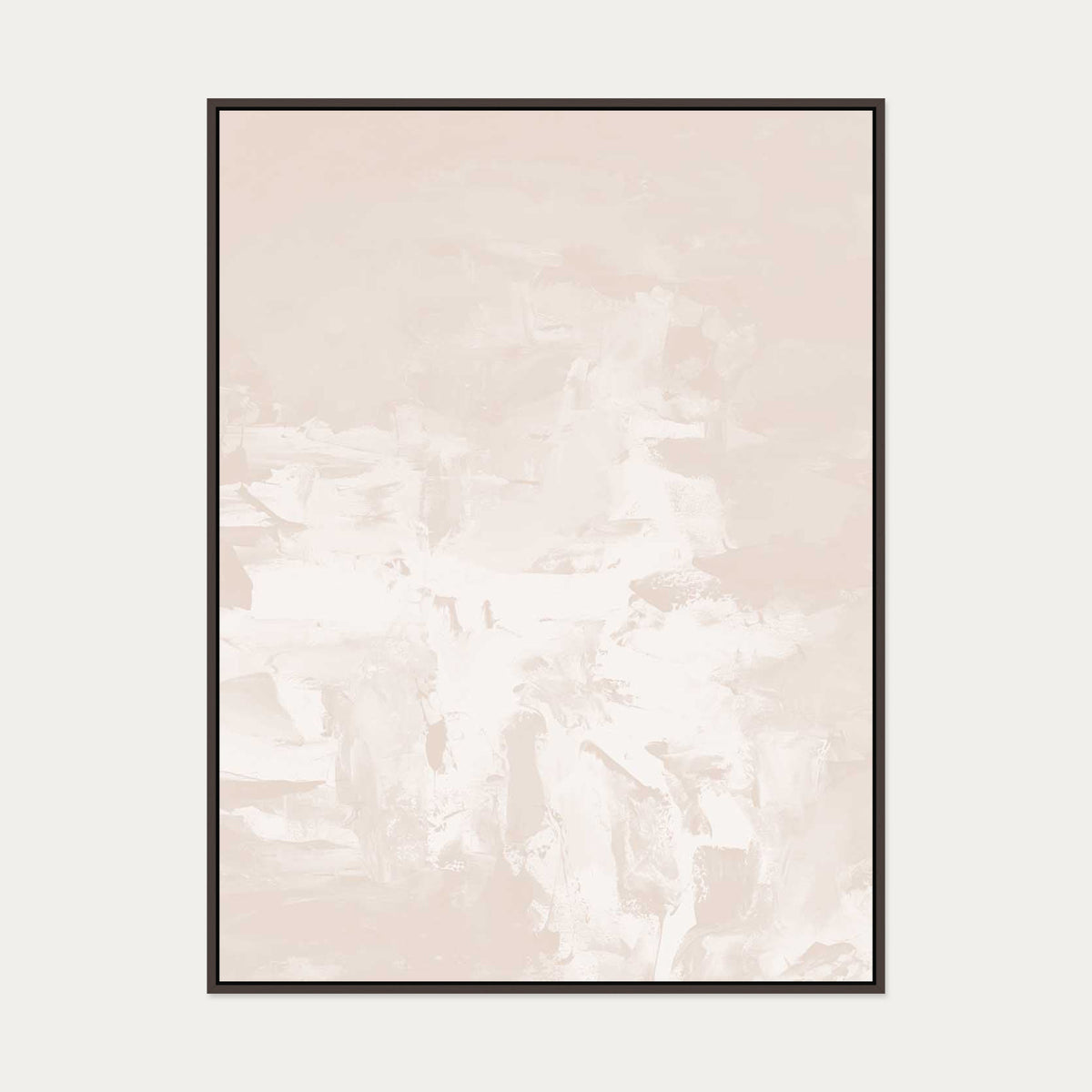 The Muse Canvas Art — 90 x 120 cm — Brown Frame