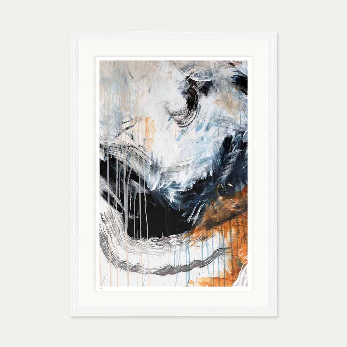Threshold Limited Edition Print — 50 x 70 cm — White Frame