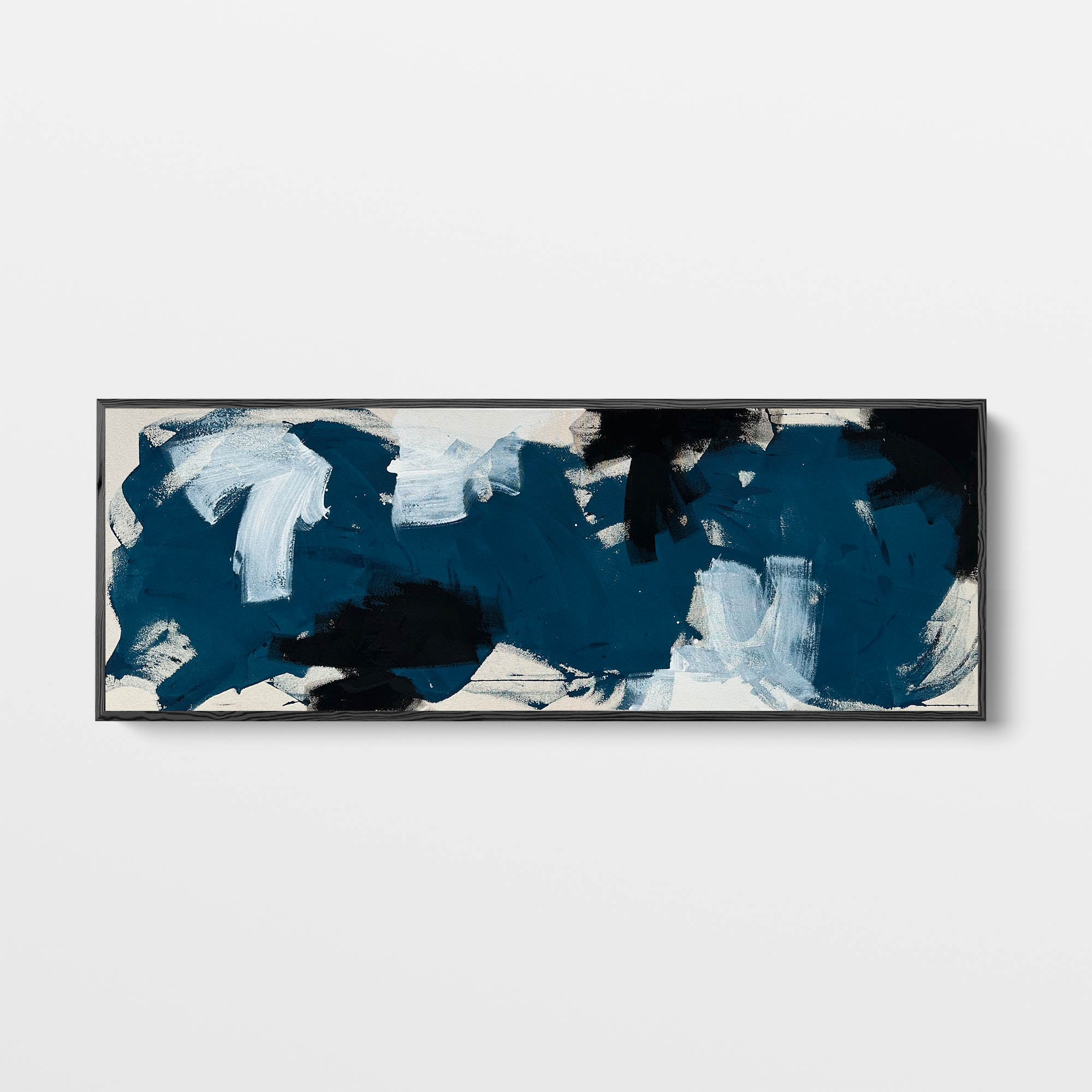 Under The Naked Skies - Original Painting-Abstract House
