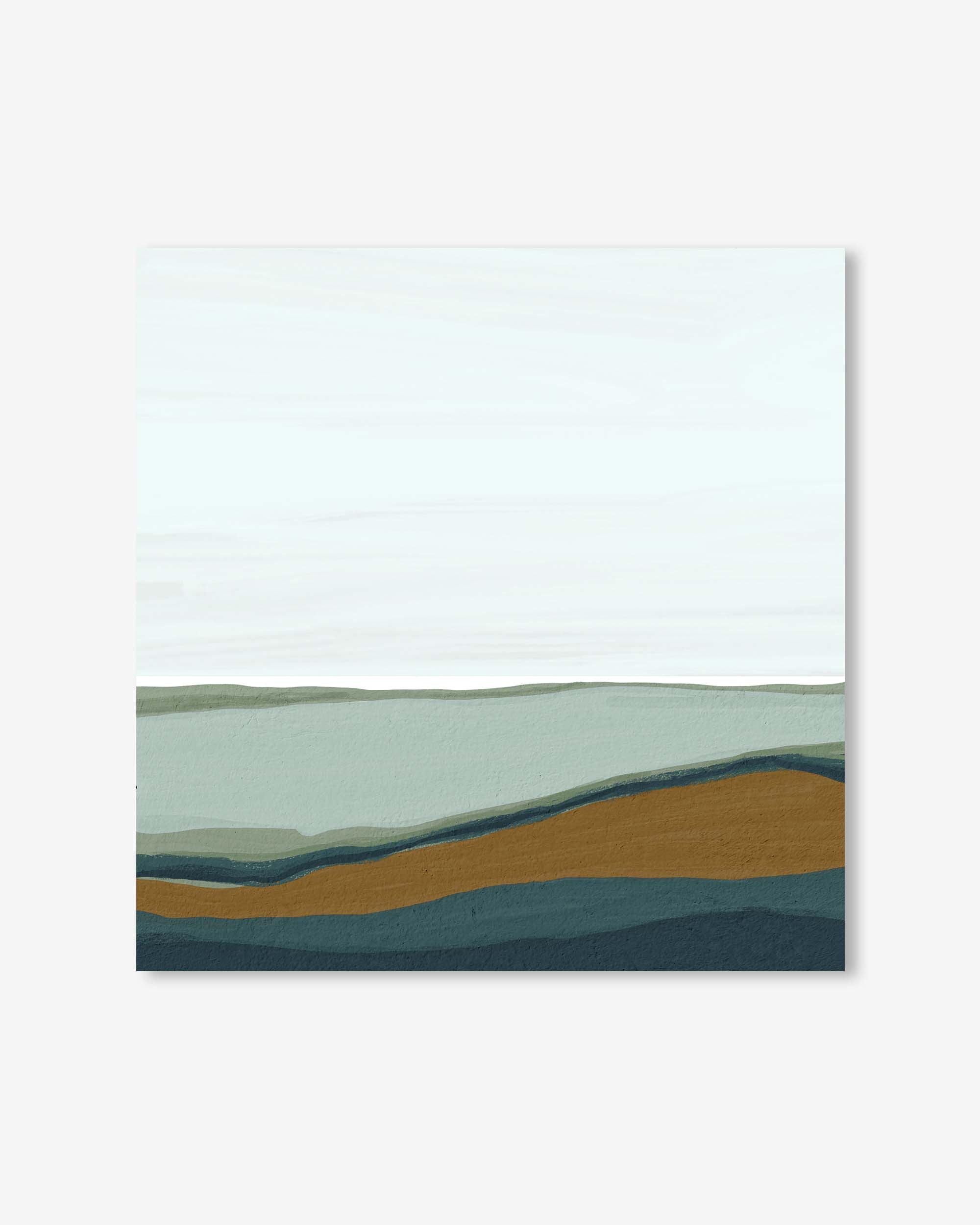 Sky and Seascape Abstract Art Print