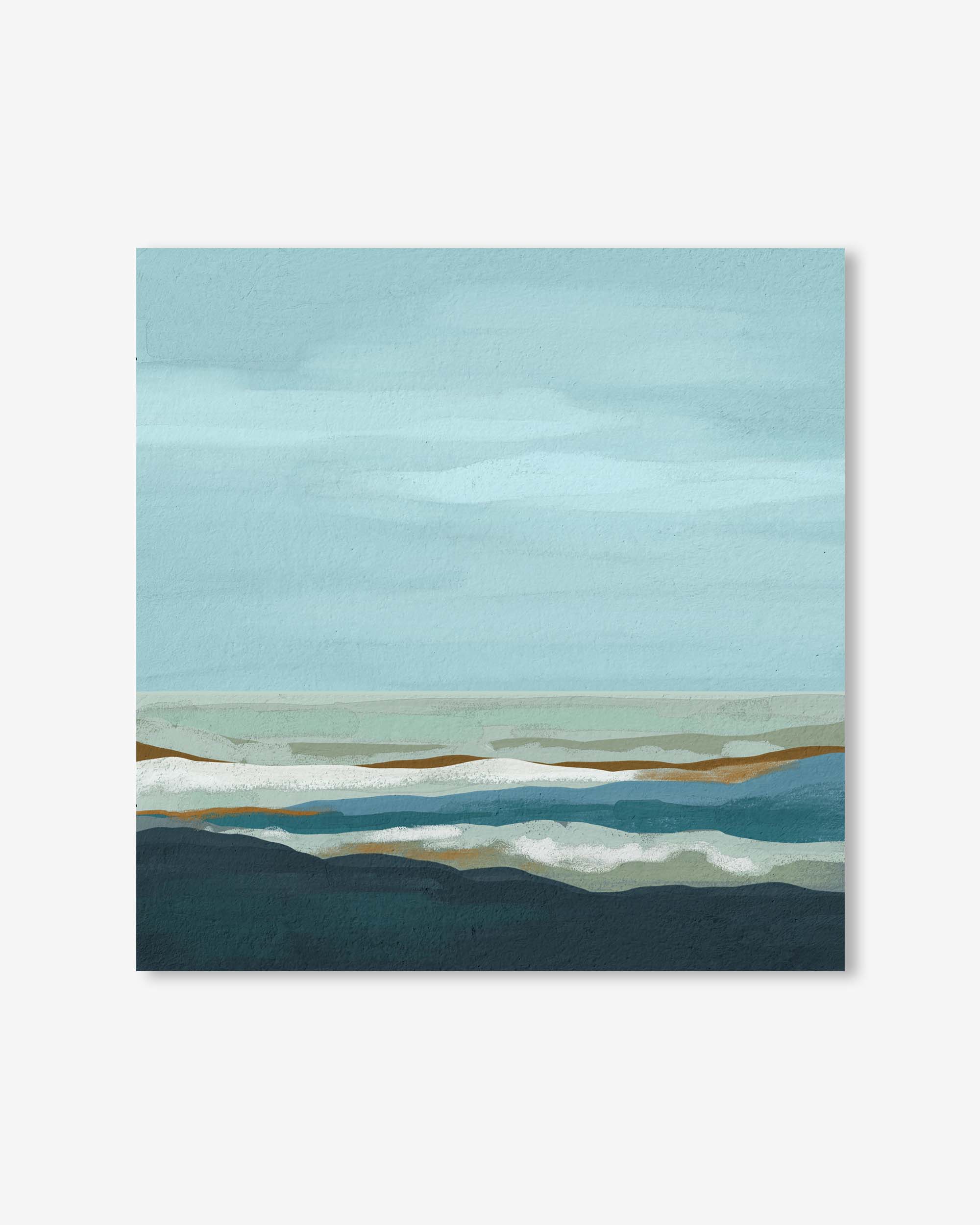 Abstract Seascape Art Print