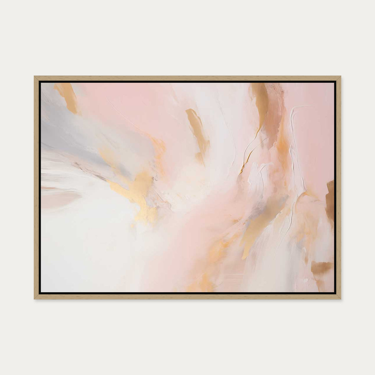 Velvet Sky Canvas Art — 50 x 70 cm — Oak Frame