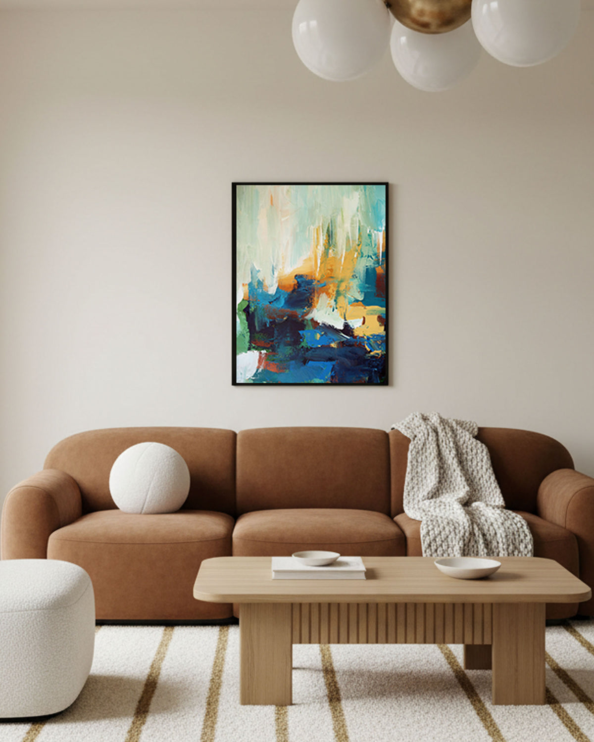 Colour Block 5 Canvas Art