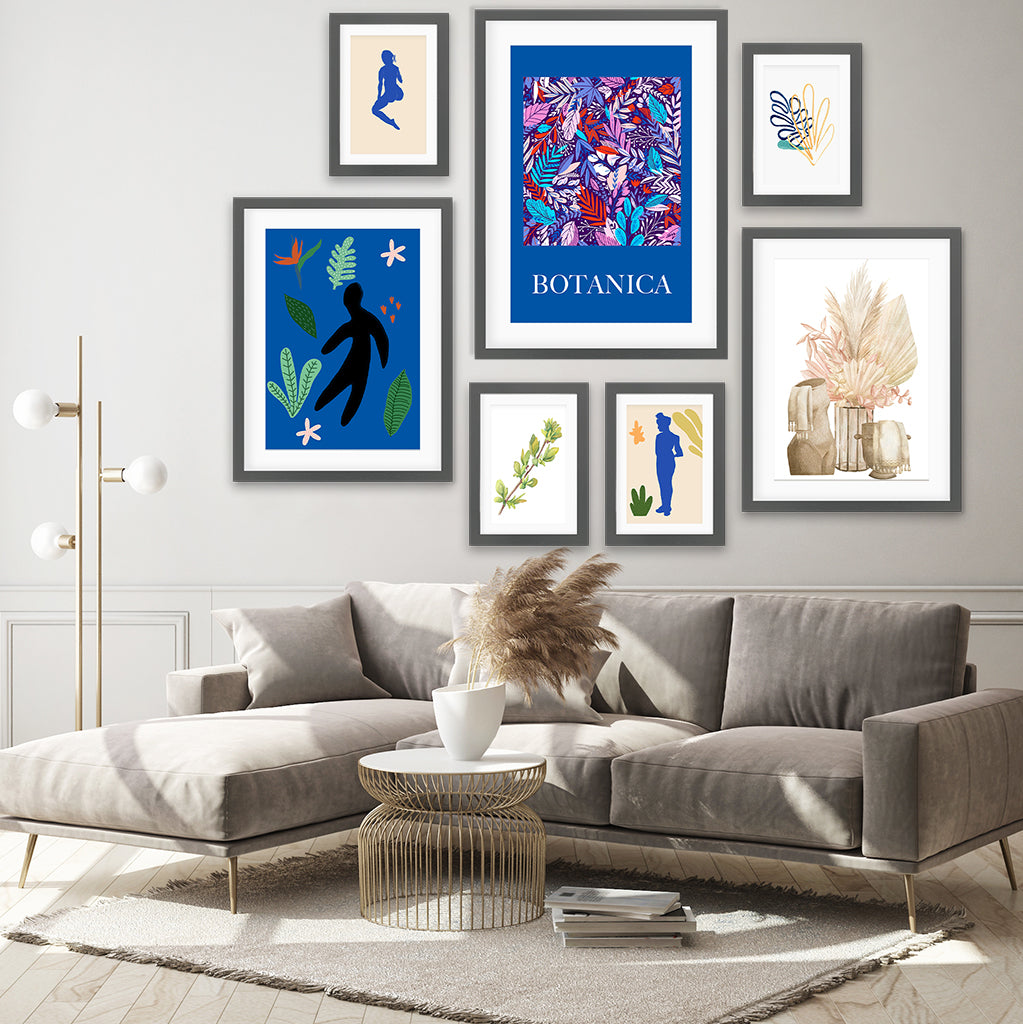 Mastering Matisse Gallery Wall Art-framed-Gallery Wall Art-Abstract House