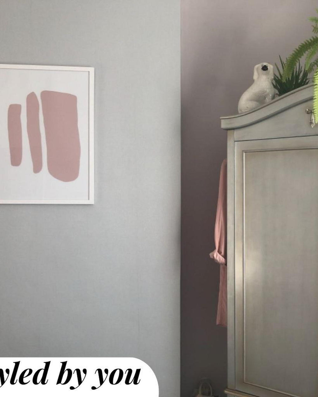 FRAMED PRINT ON WALL