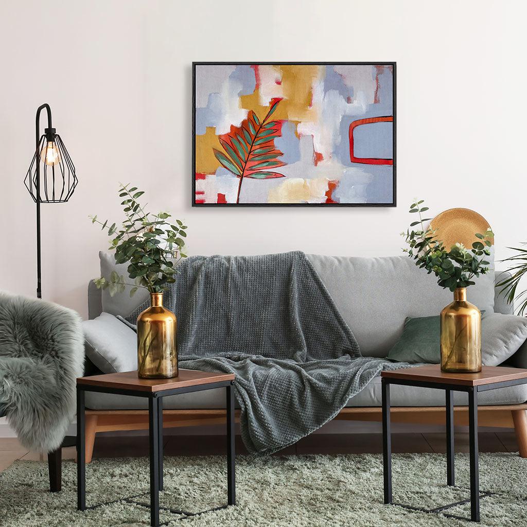 Botanical Dreams 3 - Original Painting - - Abstract House