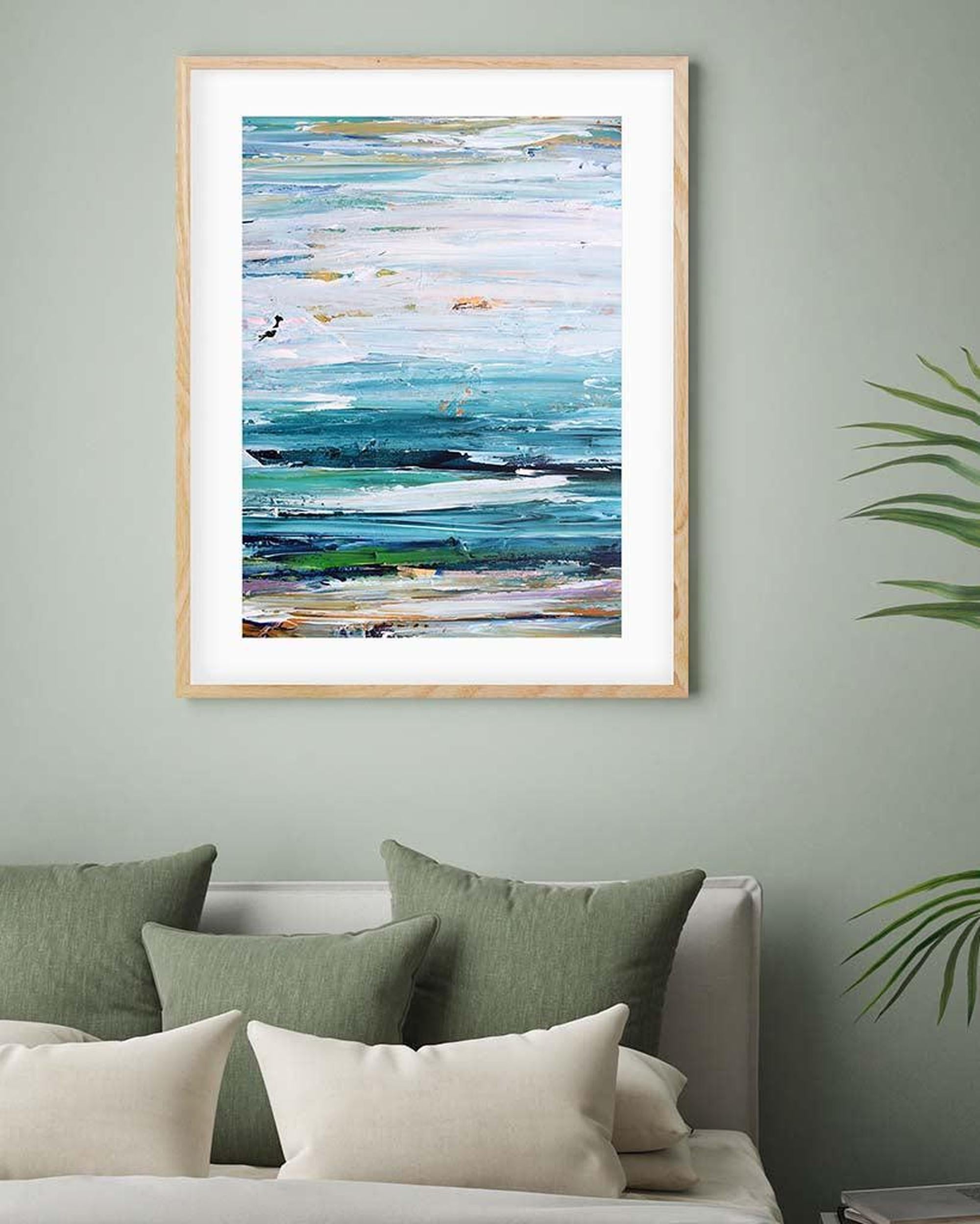 Abstract 287 Framed Art-framed-Wall Art Print-Abstract House