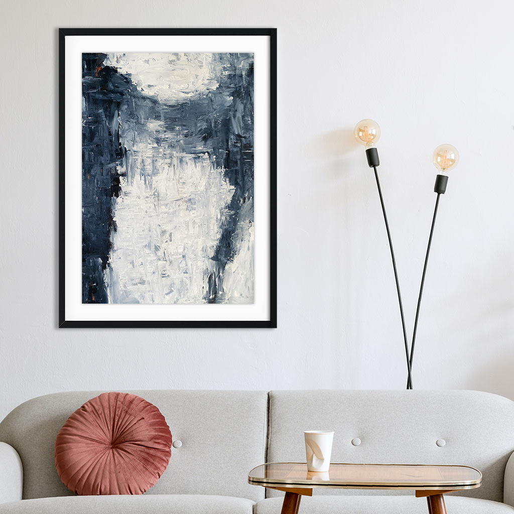 Abstract 509 Art Print-framed-Wall Art Print-Abstract House