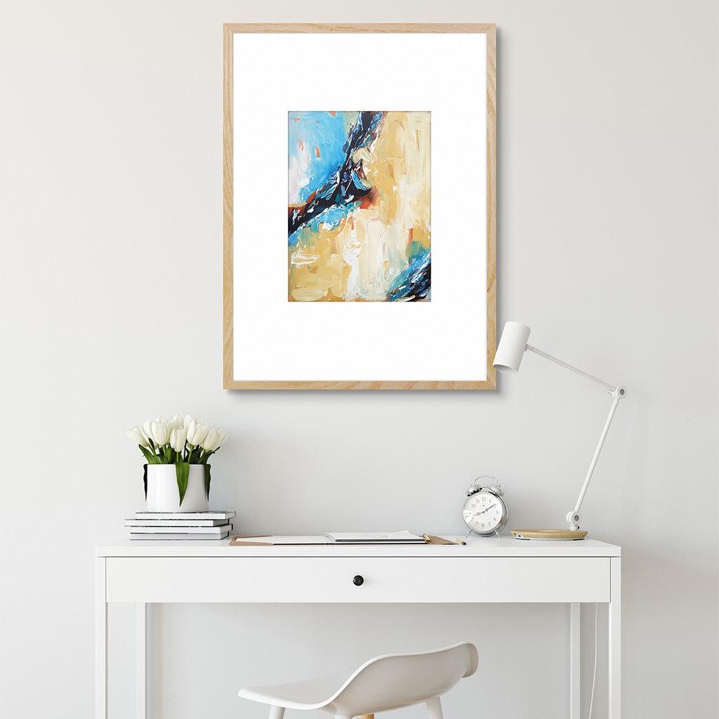 Colour Block 31 Limited Edition Print - 30 x 40 cm - Abstract House