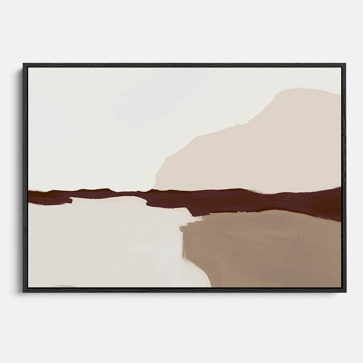 Untitled IV Framed Canvas-framed-Canvas Prints-Abstract House
