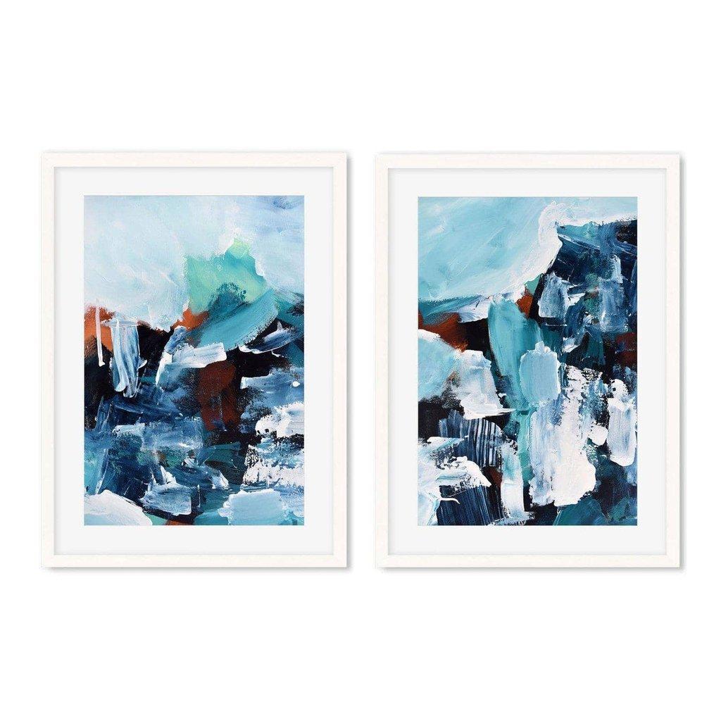 Blue Lagoon - Print Set Of 2