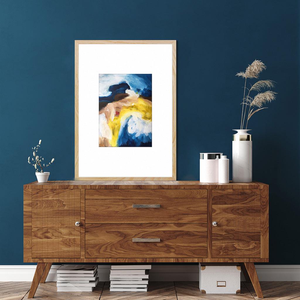 Colour Block 1 Limited Edition Print 30 x 40 cm Limited Edition - Abstract House