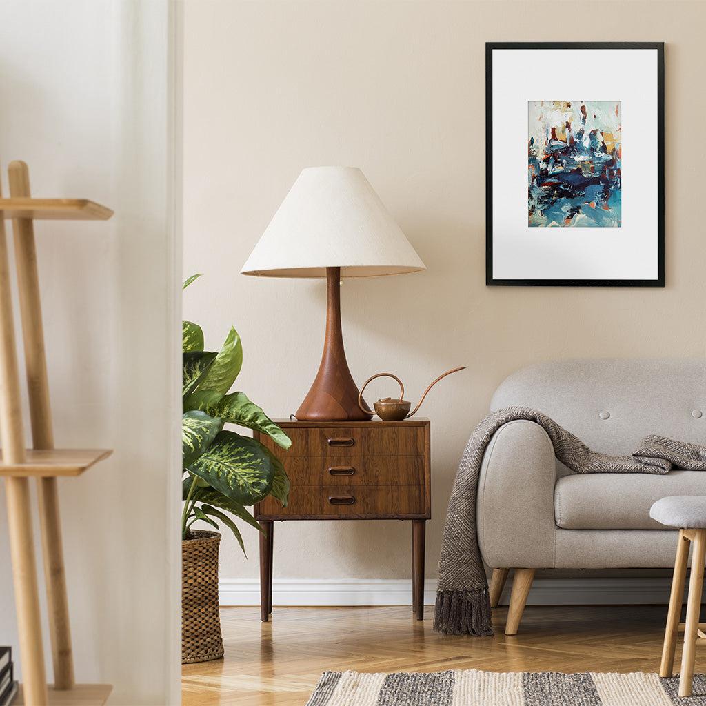 Colour Block 27 Limited Edition Print 30 x 40 cm Limited Edition - Abstract House