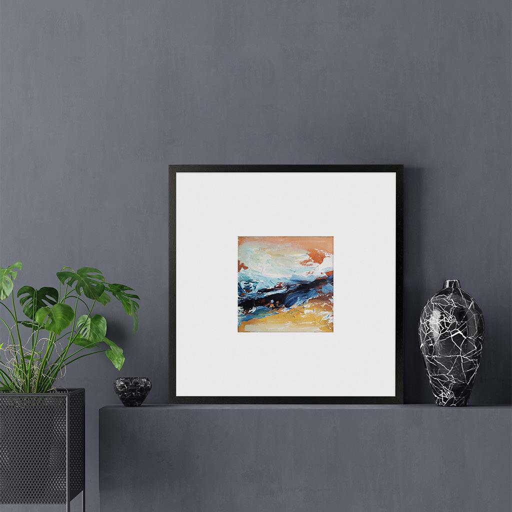 Colour Block 36 Limited Edition Print 30 x 30 cm Limited Edition - Abstract House