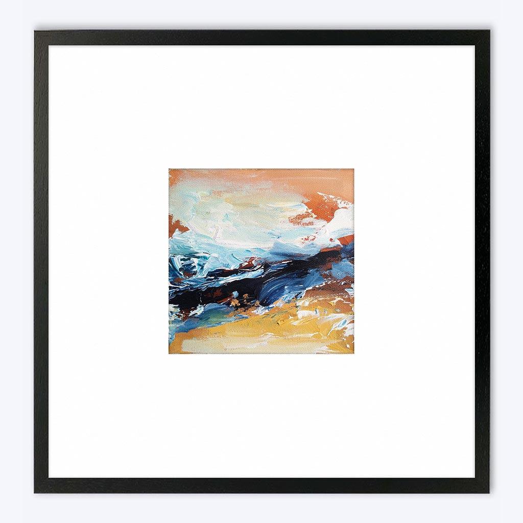 Colour Block 36 Limited Edition Print 30 x 30 cm Limited Edition - Abstract House