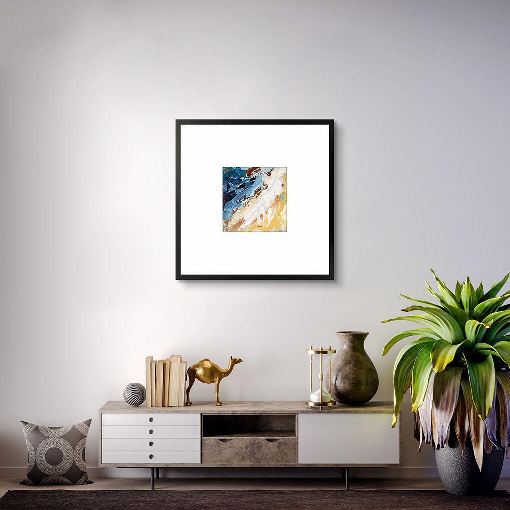 Colour Block 37 Limited Edition Print 30 x 30 cm Limited Edition - Abstract House