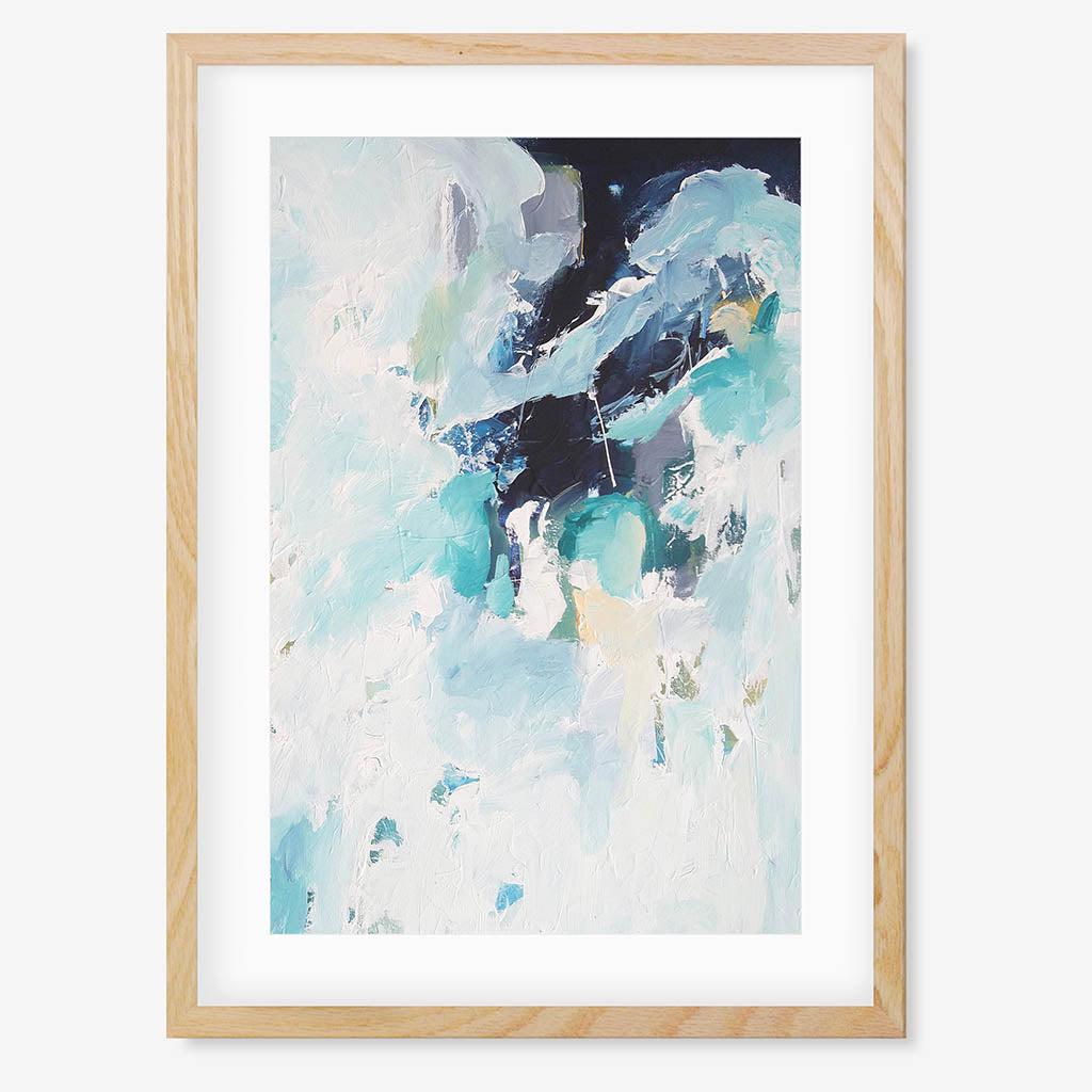 Colour Block 43 Limited Edition Print Oak Frame Limited Edition - Abstract House