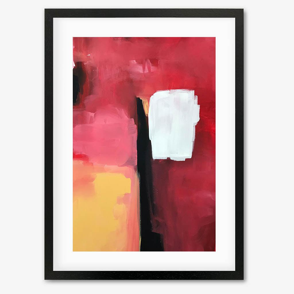 Colour Block 57 Limited Edition Print Black Frame Limited Edition - Abstract House